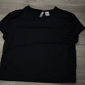 H&M Black Short Sleeve Tee